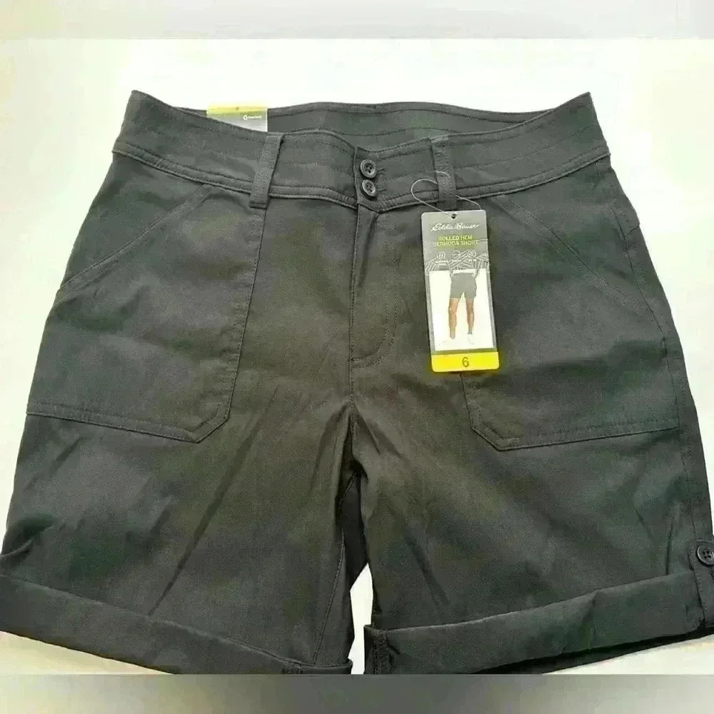 NEW with Tags Eddie Bauer Women Bermuda size 6 - Picture 2 of 4